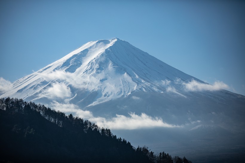 日本富士山自然風(fēng)景圖片