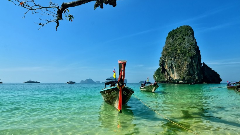 美麗的海岸風景圖片