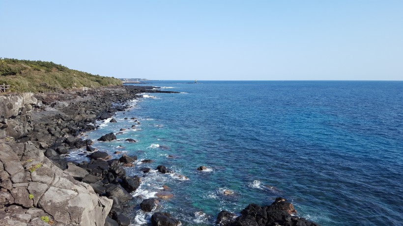 韩国济州岛海岸风景图片