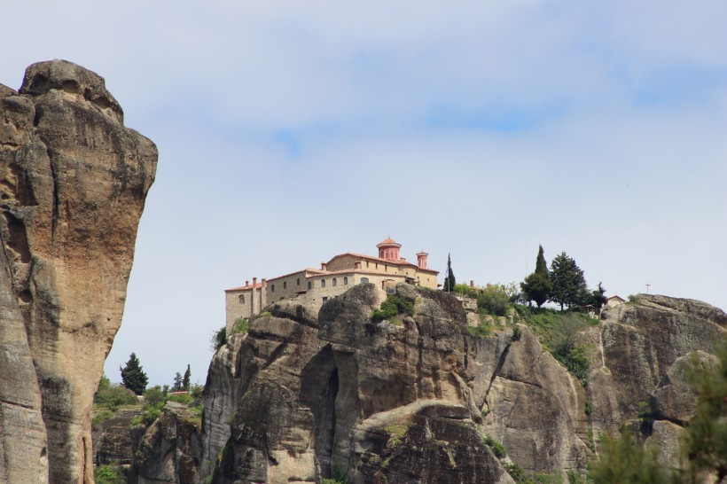 希腊米特奥拉修道院建筑风景图片