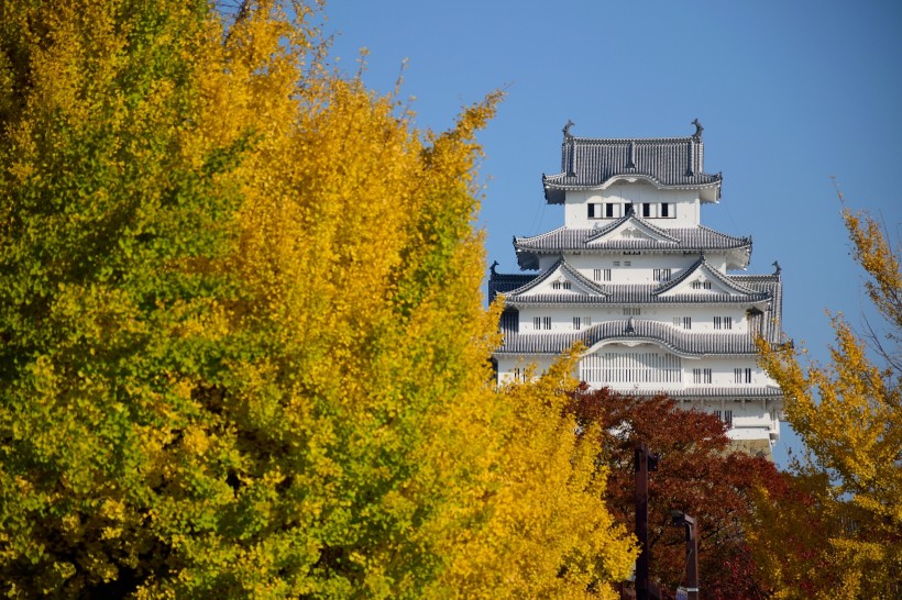 日本姬路建筑风景图片 