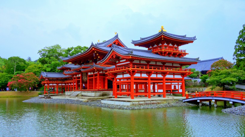 日本京都寺廟建筑風景圖片