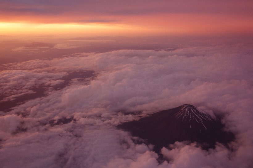 日本富士山自然风景图片