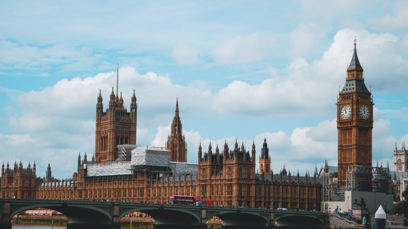 英国伦敦大本钟建筑风景图片