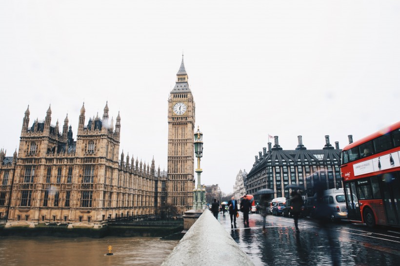 英国伦敦大本钟风景图片