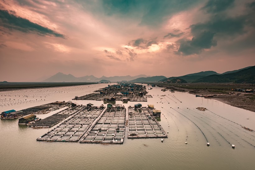 福建霞浦灘涂風(fēng)景圖片