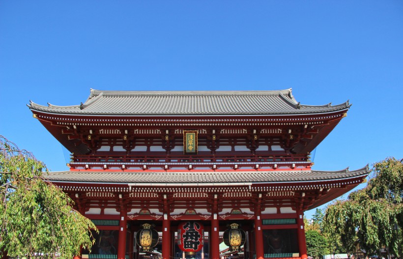 日本东京浅草寺风景图片