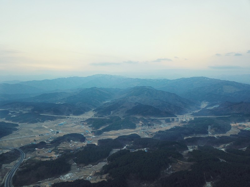 韩国海水浴场风景图片