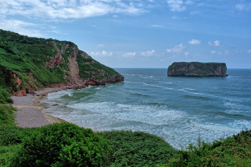 哥斯达黎加优美海岸自然风景图片