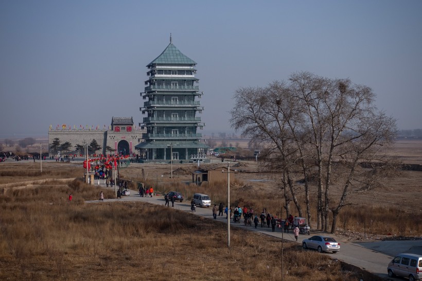 河北蔚县暖泉古镇建筑风景图片