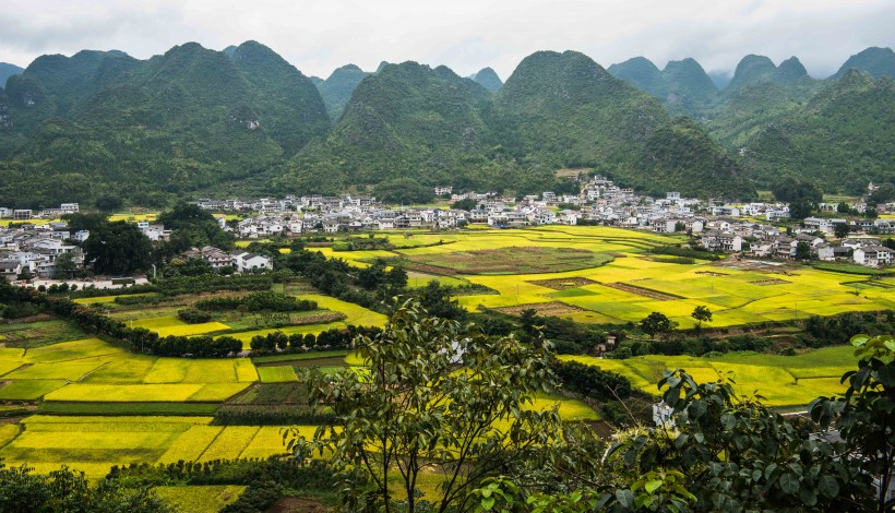 贵州万峰林自然风景图片