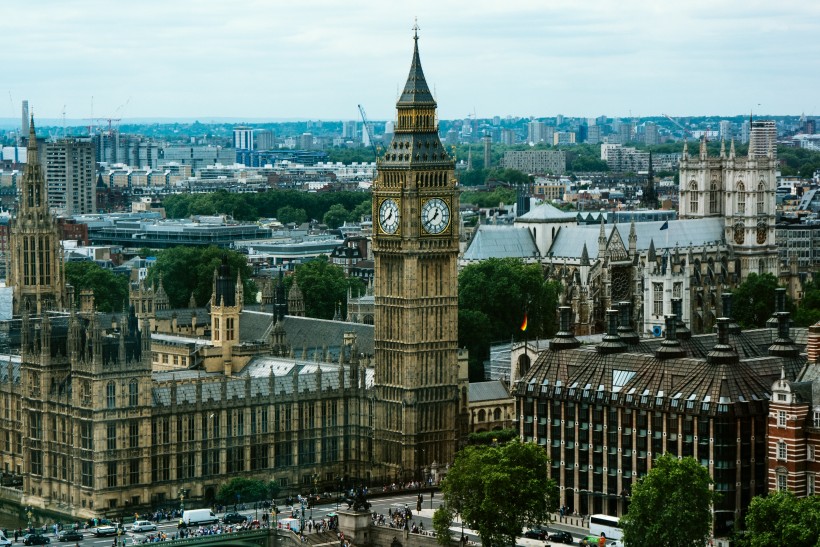 英國倫敦大本鐘風景圖片