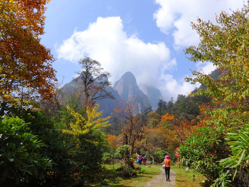 四川燕子沟风景图片