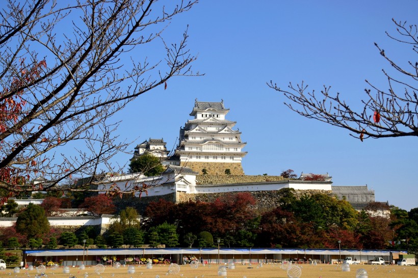 日本姬路建筑風景圖片 