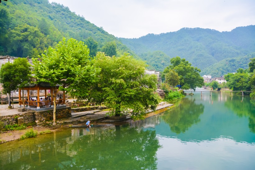 江西瑤里古鎮(zhèn)建筑風(fēng)景圖片