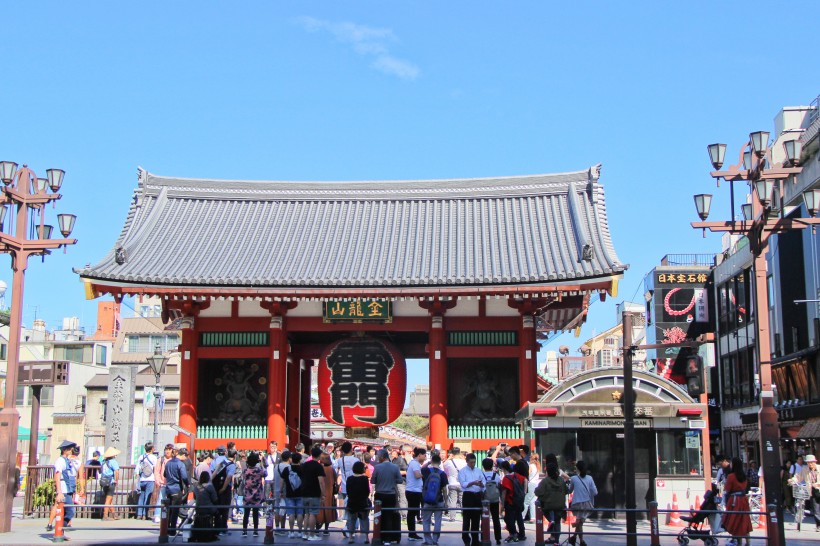 日本东京浅草寺风景图片