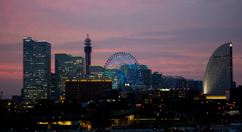 日本横滨建筑风景图片