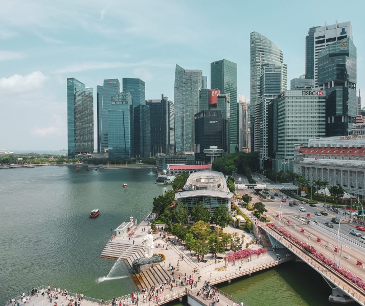 新加坡华丽的建筑风景图片