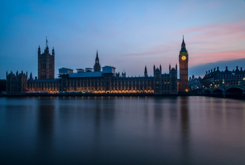 英国伦敦地标大本钟建筑风景图片