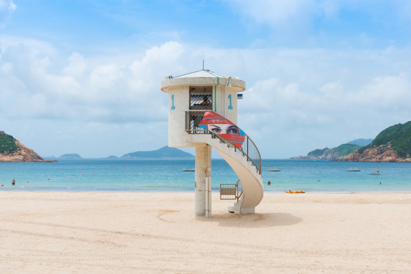 香港海滨风景图片