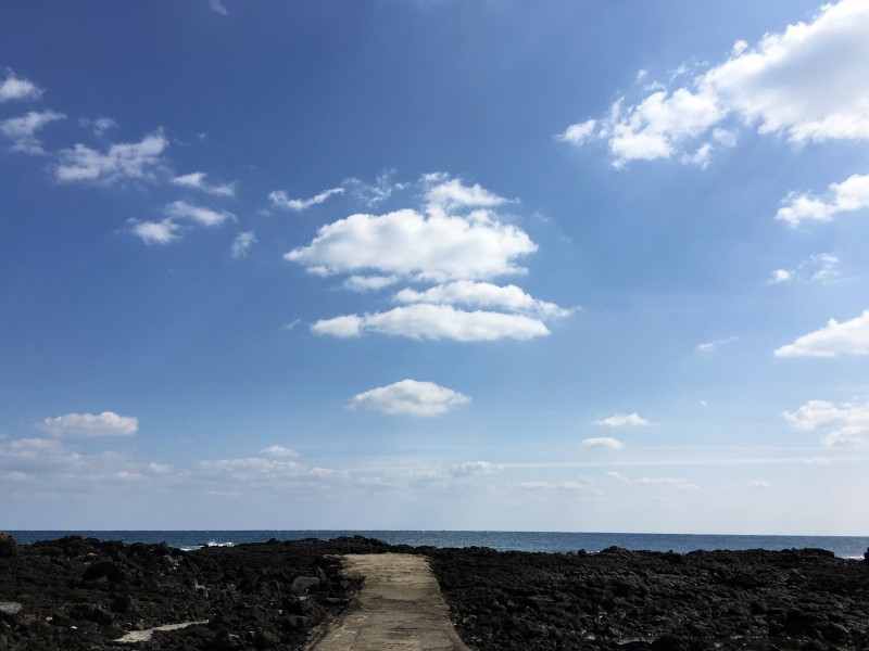 韩国济州岛海岸风景图片