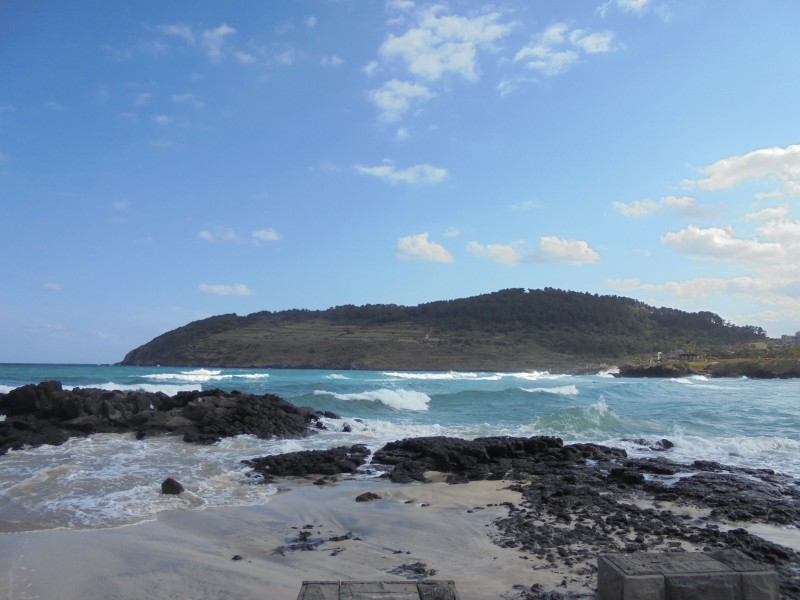 韩国济州岛海岸风景图片