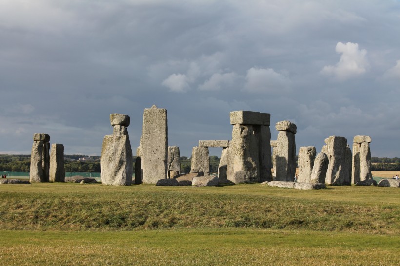 英國巨石陣自然風(fēng)景圖片