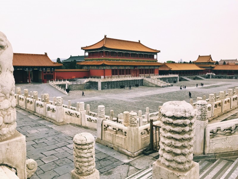 北京故宫建筑风景图片