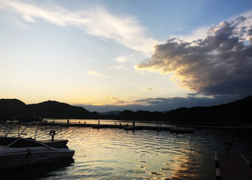 北京平谷金海湖风景图片