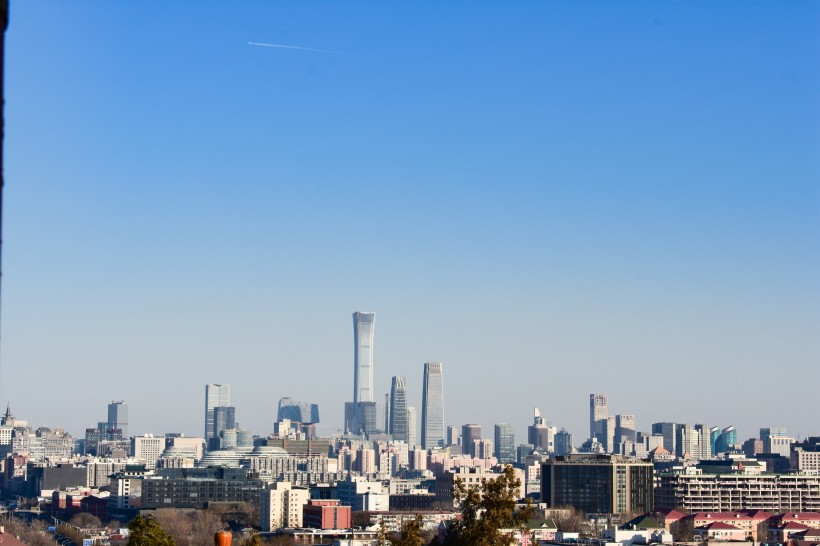 北京国贸建筑风景图片