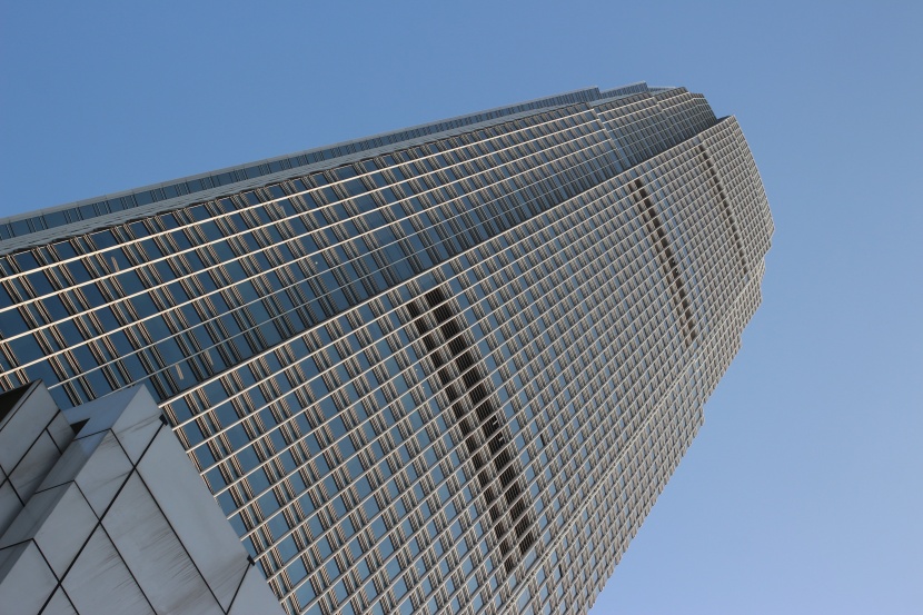 繁华热闹的香港建筑风景图片