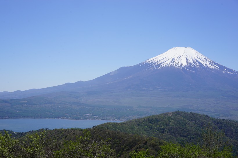 美麗的富士山圖片