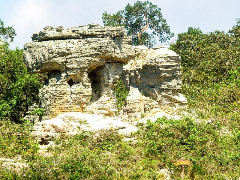 泰国岩石遗址图片