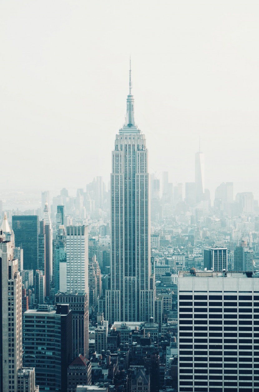 美国纽约地标之一帝国大厦图片
