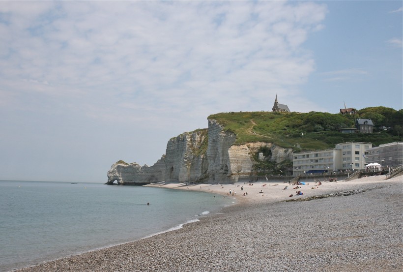 法國(guó)埃特爾塔海岸風(fēng)景圖片