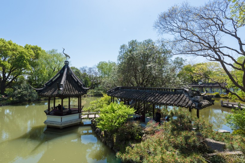 上海松江建筑风景图片