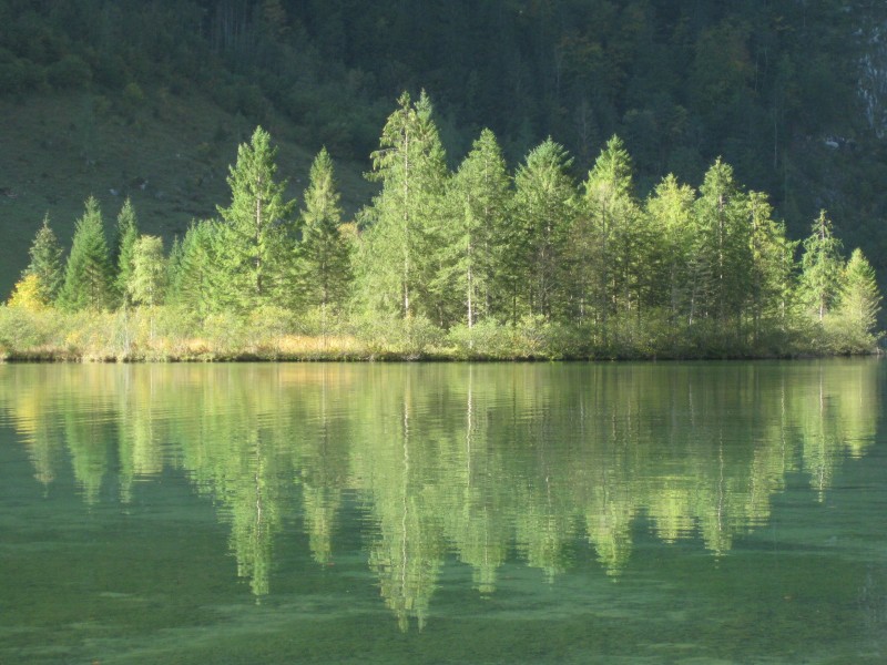 德国国王湖自然风景图片