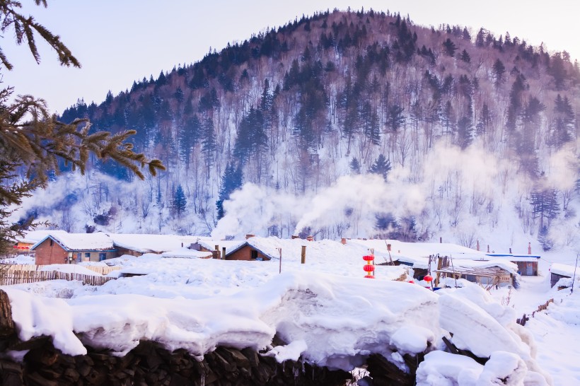 黑龍江雪鄉(xiāng)自然風(fēng)景圖片