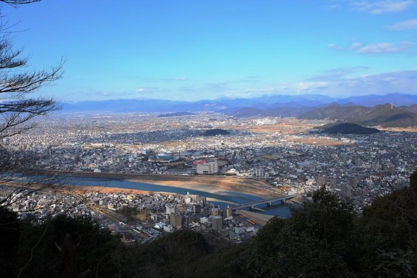 日本岐阜建筑风景图片