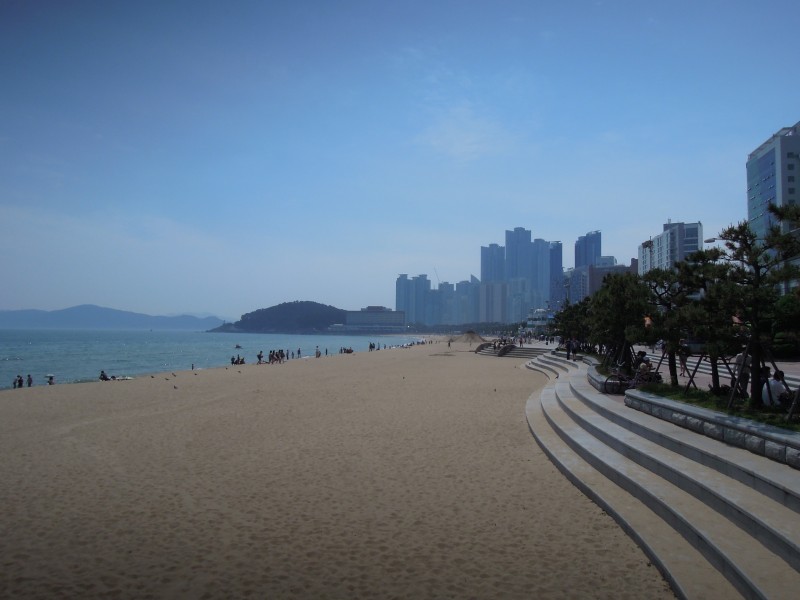 韩国釜山海云台风景图片