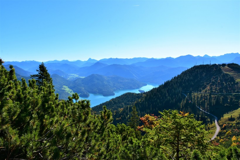 德国瓦尔兴湖自然风景图片