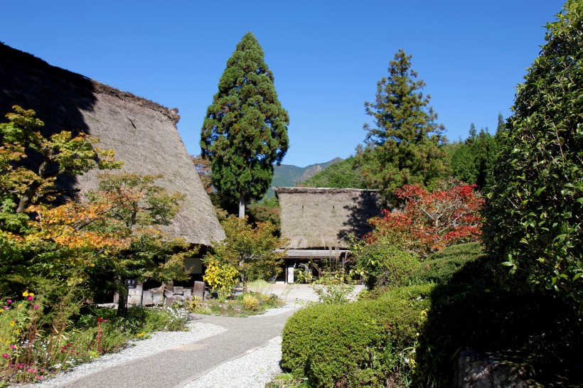 日本岐阜建筑风景图片