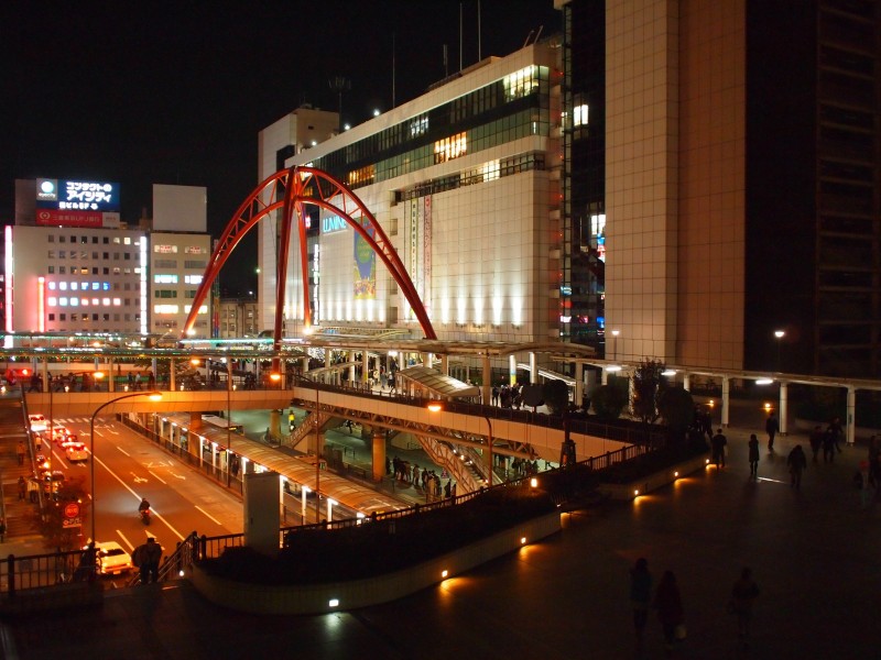 日本东京辉煌绚丽的夜景图片