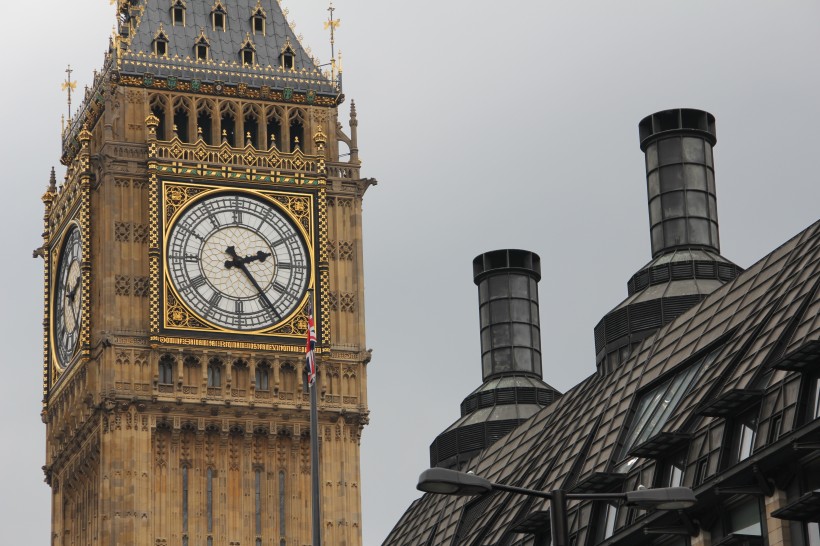 英国伦敦大笨钟建筑风景图片