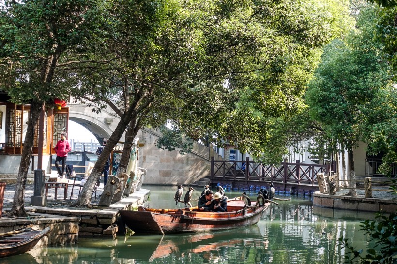 江苏周庄古镇风景图片