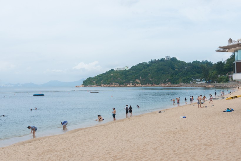 香港海滨风景图片