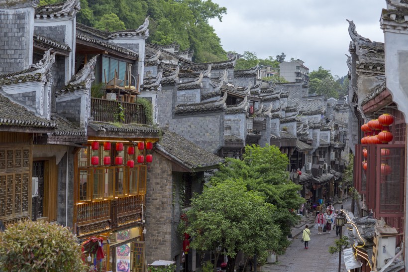 湖南鳳凰古城風(fēng)景圖片