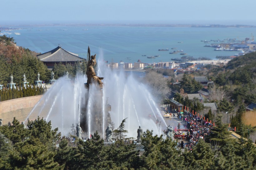 山东威海石岛赤山城市风景图片