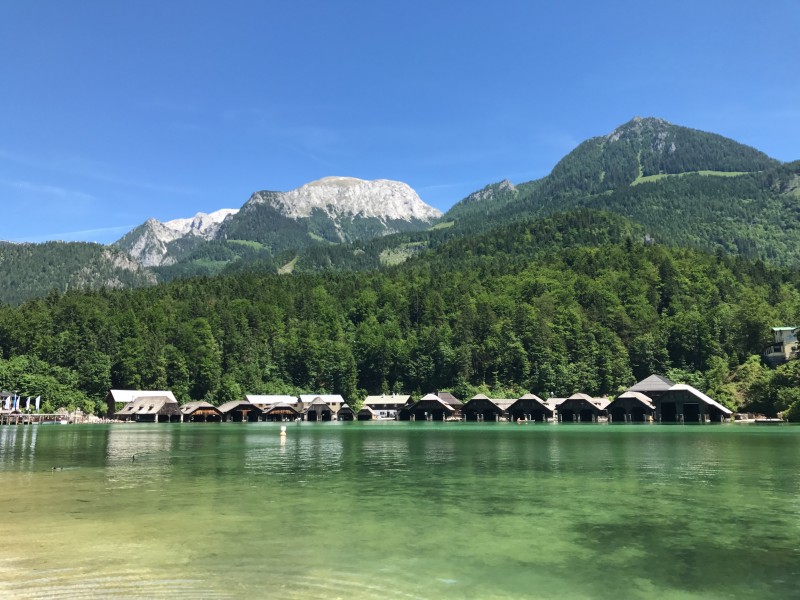 德国国王湖自然风景图片