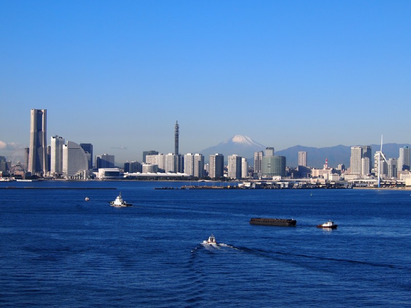 日本横滨建筑风景图片